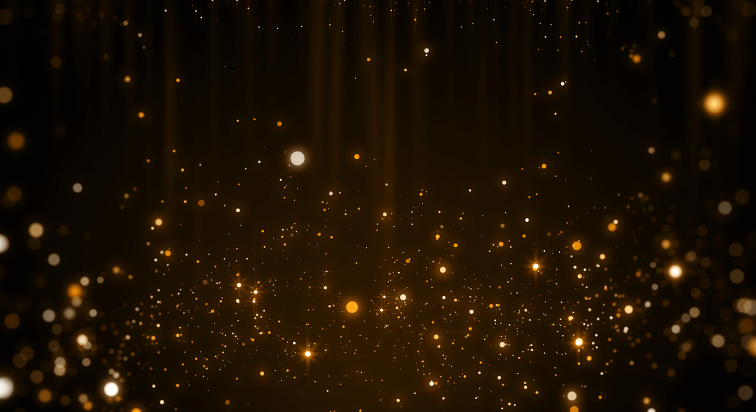 Awards lights sparkle