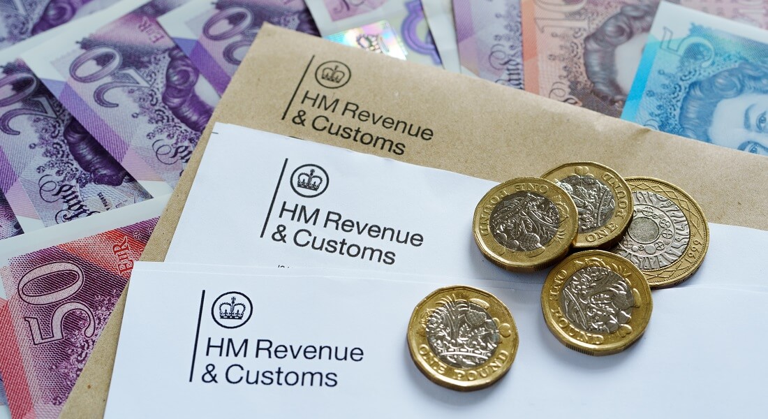 HMRC letters and money